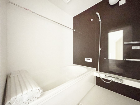 �����@�����������F�����̕ǖʁA������������芰����o�X���[���B   