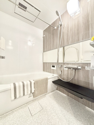 �����@�����������F�����̕ǖʁA������������芰����o�X���[���B