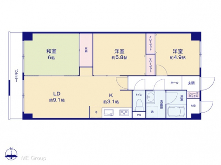 �Ԏ��}�i�̂P�}���V�����j�@�}�ʂƈقȂ�ꍇ�͌�����D��