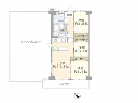 �Ԏ��}�i�̂P�}���V�����j�@�Ԏ��