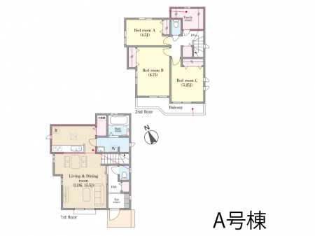 �Ԏ��}�i�̂P�ˌ��j�@�Ԏ��