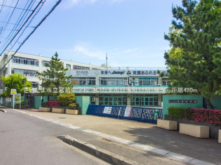 ���ӊ��@���w�Z 420m �������܎s���{�O���w�Z