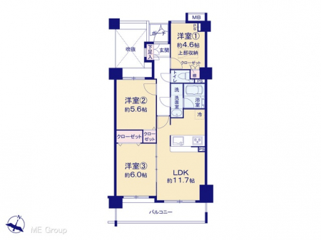 �Ԏ��}�i�̂P�}���V�����j�@�}�ʂƈقȂ�ꍇ�͌�����D��