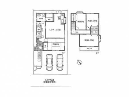 �Ԏ��}�i�̂P�ˌ��j�@�Ԏ��