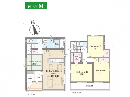 �Ԏ��}�i�̂P�ˌ��j�@�Ԏ��