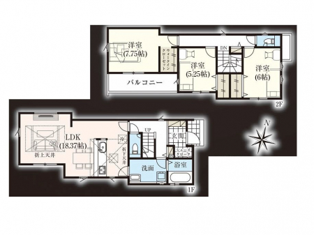 �Ԏ��}�i�̂P�ˌ��j�@�Ԏ��