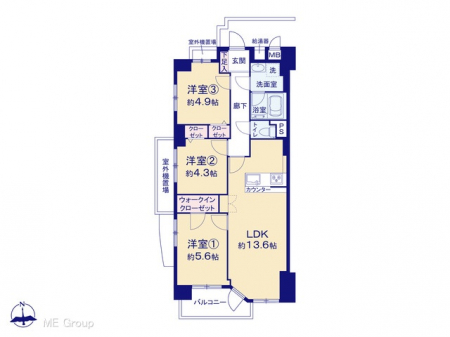 �Ԏ��}�i�̂P�}���V�����j�@�}�ʂƈقȂ�ꍇ�͌�����D��