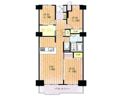 �Ԏ��}�i�̂P�}���V�����j�@�Ԏ��