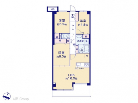 �Ԏ��}�i�̂P�}���V�����j�@�}�ʂƈقȂ�ꍇ�͌�����D��