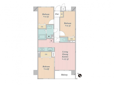 �Ԏ��}�i�̂P�}���V�����j�@�Ԏ��