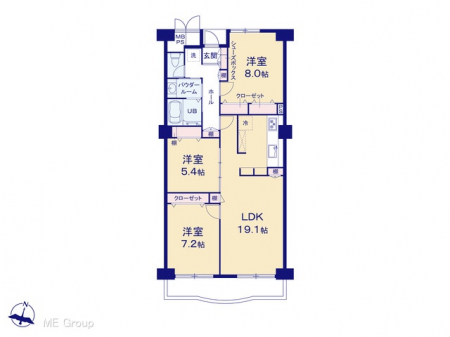 �Ԏ��}�i�̂P�}���V�����j�@�}�ʂƈقȂ�ꍇ�͌�����D��