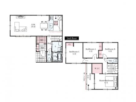 �Ԏ��}�i�̂P�ˌ��j�@�Ԏ��