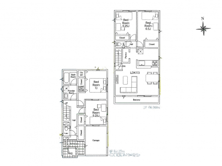 �Ԏ��}�i�̂P�ˌ��j�@�Ԏ��