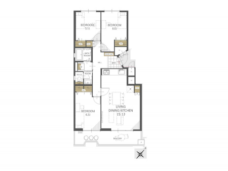 �Ԏ��}�i�̂P�}���V�����j�@�Ԏ��