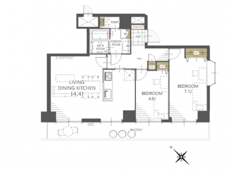 �Ԏ��}�i�̂P�}���V�����j�@�Ԏ��