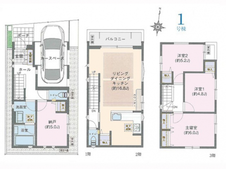 �Ԏ��}�i�̂P�ˌ��j�@�Ԏ��