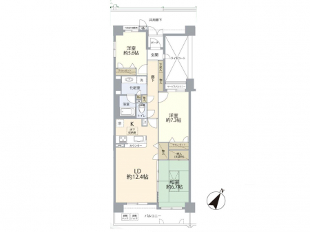 �Ԏ��}�i�̂P�}���V�����j�@�Ԏ��