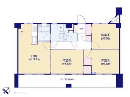 �Ԏ��}�i�̂P�}���V�����j�@�}�ʂƈقȂ�ꍇ�͌�����D��