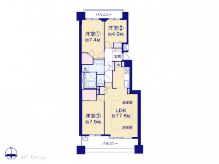 �Ԏ��}�i�̂P�}���V�����j�@�}�ʂƈقȂ�ꍇ�͌�����D��