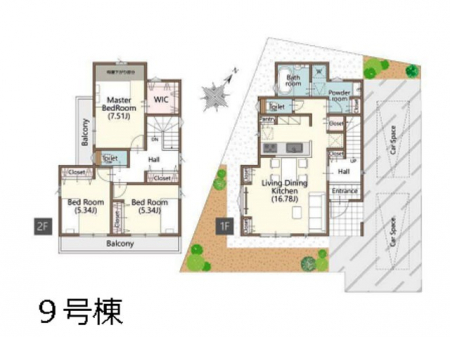 �Ԏ��}�i�̂P�ˌ��j�@�Ԏ��