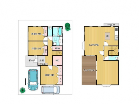 �Ԏ��}�i�̂P�ˌ��j�@�Ԏ��