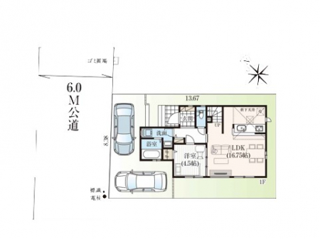 �Ԏ��}�i�̂P�ˌ��j�@���}