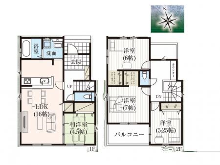 �Ԏ��}�i�̂P�ˌ��j�@�Ԏ��