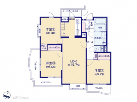 �Ԏ��}�i�̂P�}���V�����j�@�}�ʂƈقȂ�ꍇ�͌�����D��