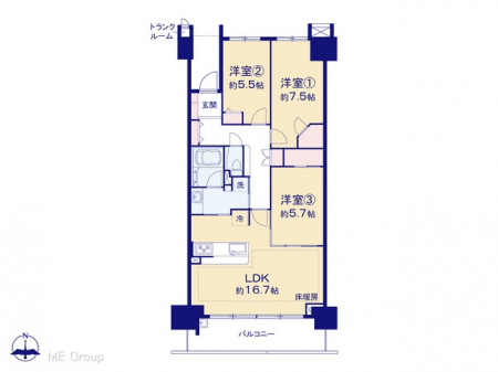 �Ԏ��}�i�̂P�}���V�����j�@�}�ʂƈقȂ�ꍇ�͌�����D��