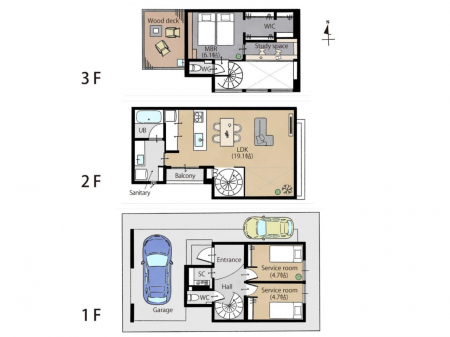 �Ԏ��}�i�̂P�ˌ��j�@�Ԏ��