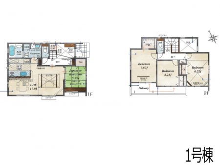 �Ԏ��}�i�̂P�ˌ��j�@�Ԏ��