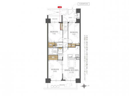 �Ԏ��}�i�̂P�}���V�����j�@�Ԏ��