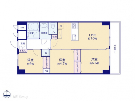 �Ԏ��}�i�̂P�}���V�����j�@�}�ʂƈقȂ�ꍇ�͌�����D��