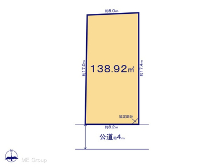 ���ӊ��@���w�Z 1100m ���ˎs�����P�쏬�w�Z