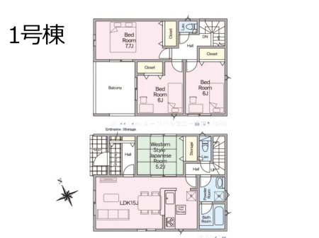 �Ԏ��}�i�̂P�ˌ��j�@�Ԏ��